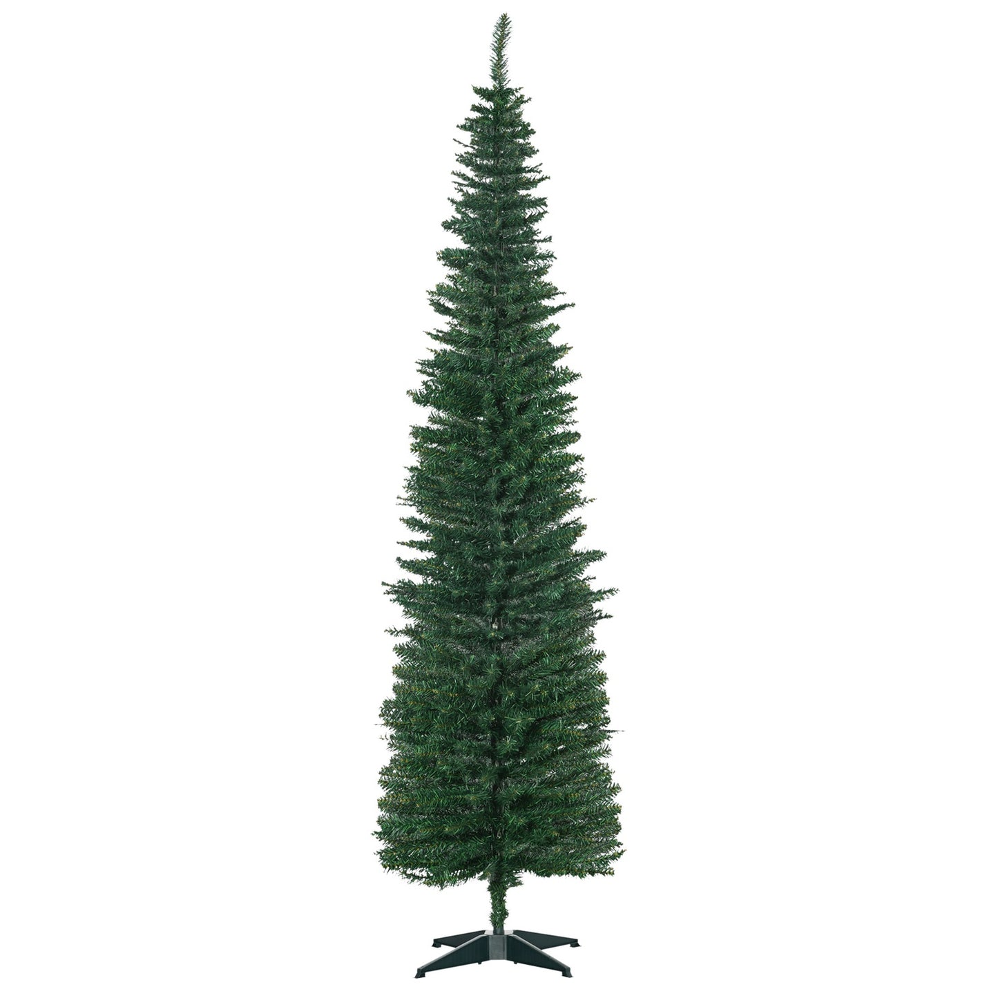 Artificial Christmas Tree, 2.1m, Realistic Plastic Branches