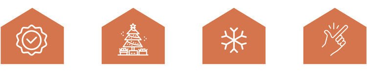 Artificial Christmas Tree 45cm – Compact, Lifelike, Decorated