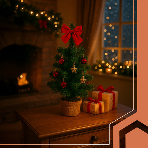 Artificial Christmas Tree 45cm – Compact, Lifelike, Decorated