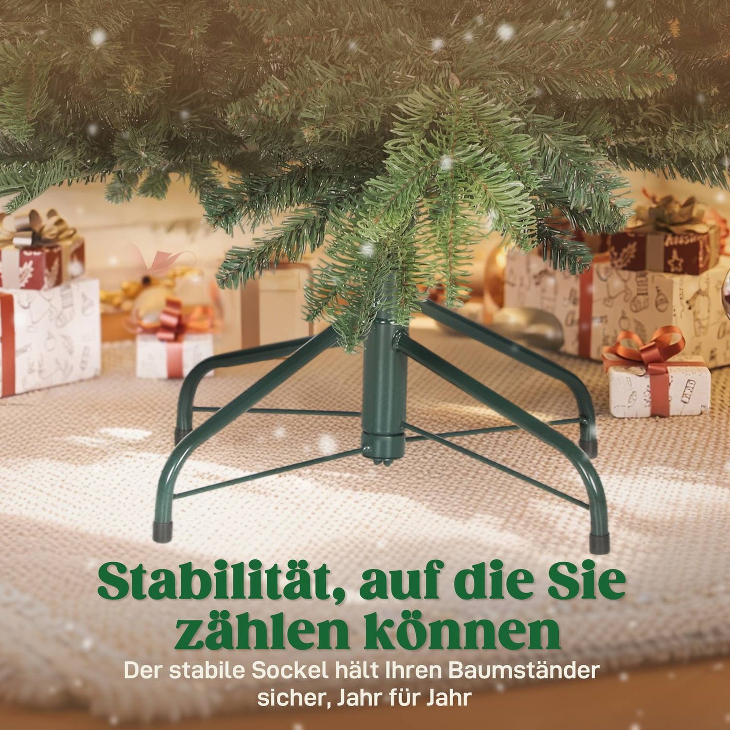 Artificial Christmas Tree, Realistic Branches, 180 cm, Green