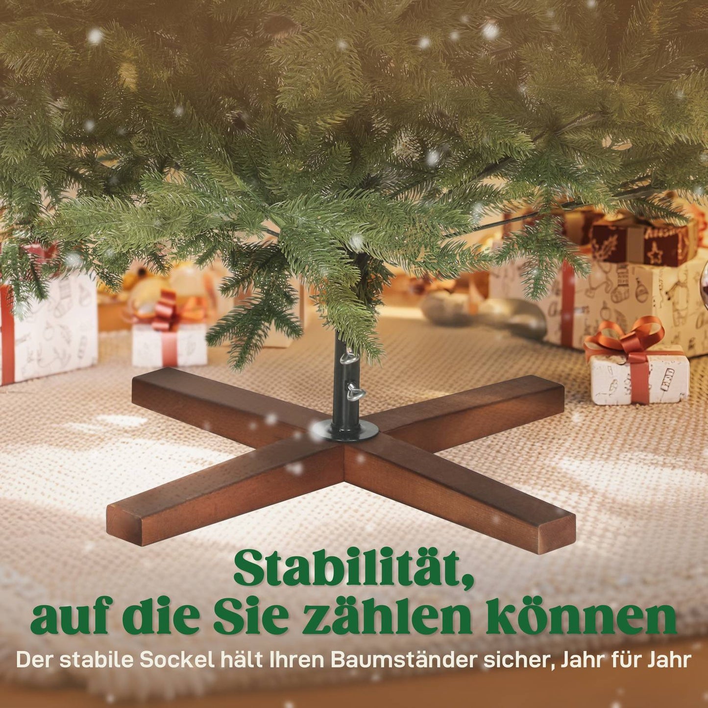 Artificial Christmas Tree, Realistic Look, Foldable Branches