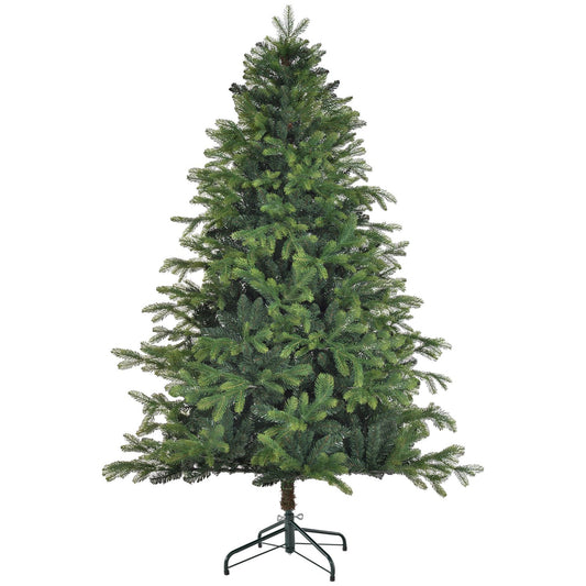 180 cm artificial Christmas tree, 1700 tips, collapsible stand