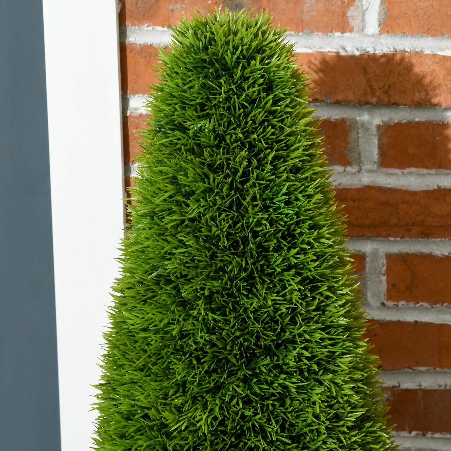 Artificial cypress trees with moss - Set of 2.90 cm