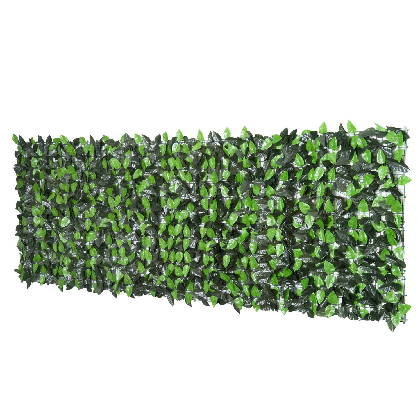 Artificial Greenery Privacy Fence, 300x100 cm, Dark Green