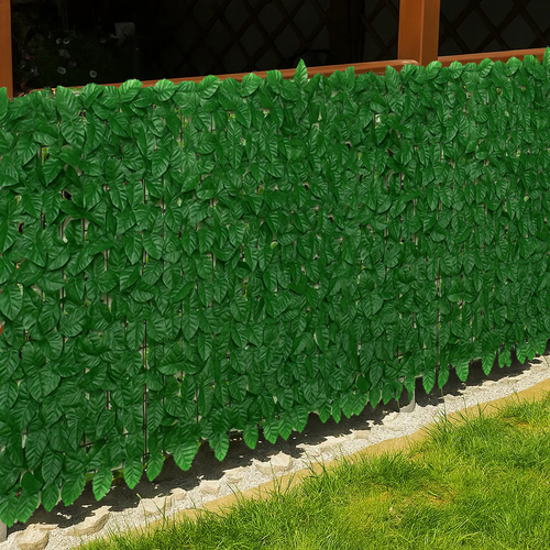 Artificial Hedge for Balcony, 3x1m, Green Privacy Screen