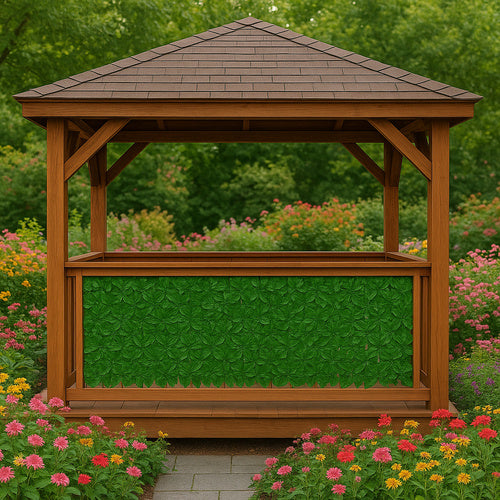 Artificial Hedge for Balcony, 5x0.5m Privacy Screen