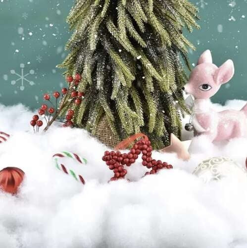 Artificial Loose Snow Decorative Decorative Down for Christmas Decorations 1 kg
