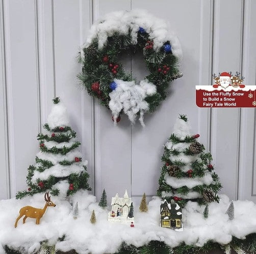 Artificial Loose Snow Decorative Decorative Down for Christmas Decorations 1 kg