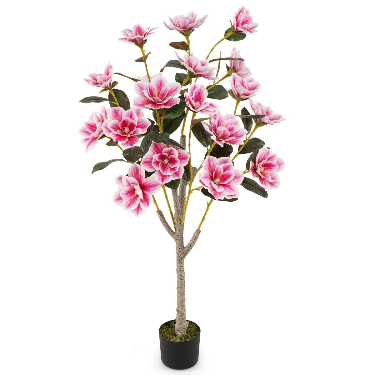 Artificial Magnolia Tree with Blossoms, 90 cm, Potted