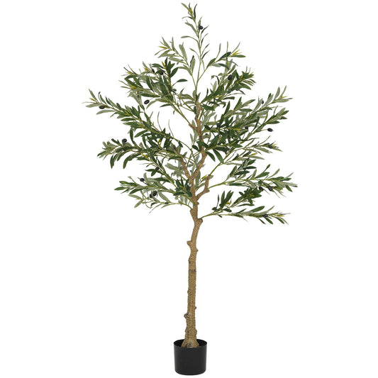 Artificial Olive Tree, 150 cm, 720 Leaves, 40 Olives