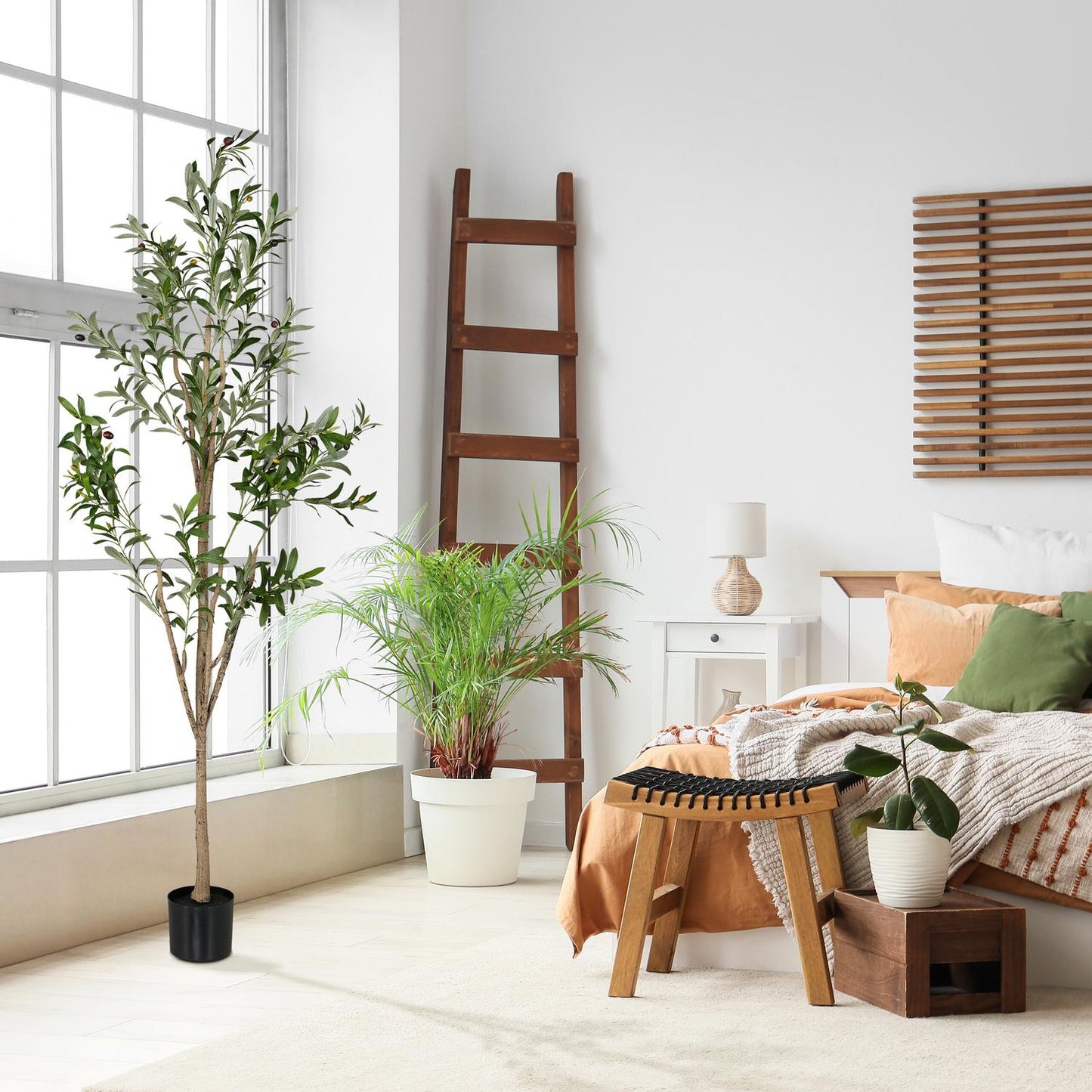 Artificial Olive Tree in Pot – Realistic Decor