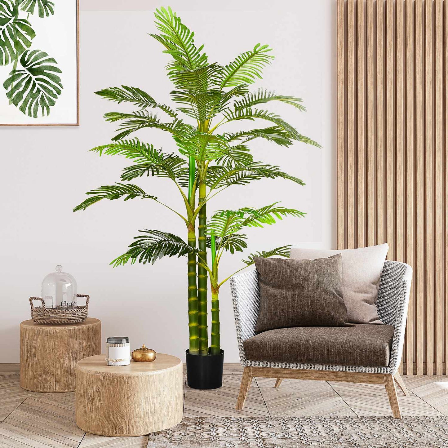 Artificial palm tree 190 cm - Indoor/Outdoor fake plant