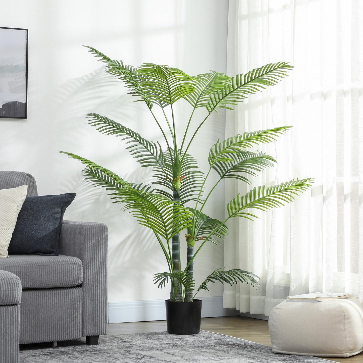 Artificial Palm Tree, UV-Resistant, 175 cm, Indoor/Outdoor