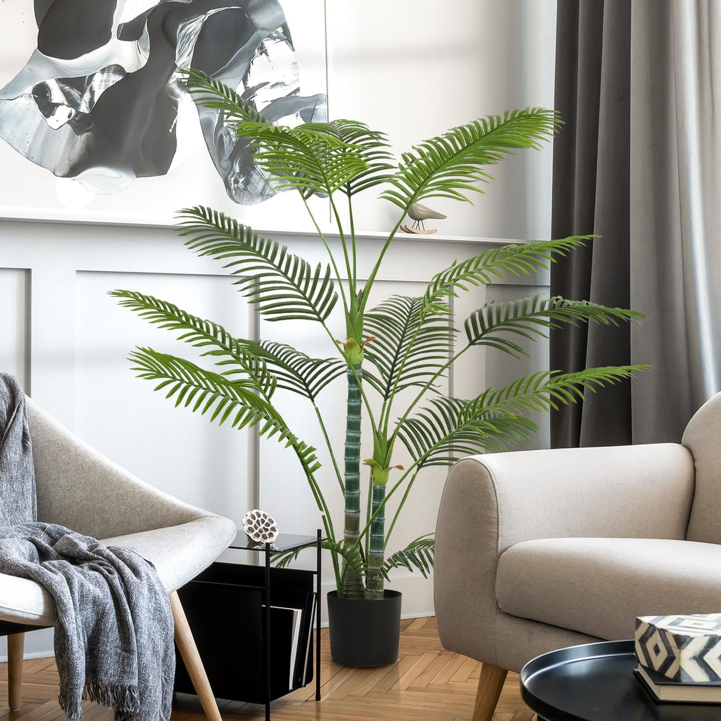 Artificial Palm Tree, UV-Resistant, 175 cm, Indoor/Outdoor