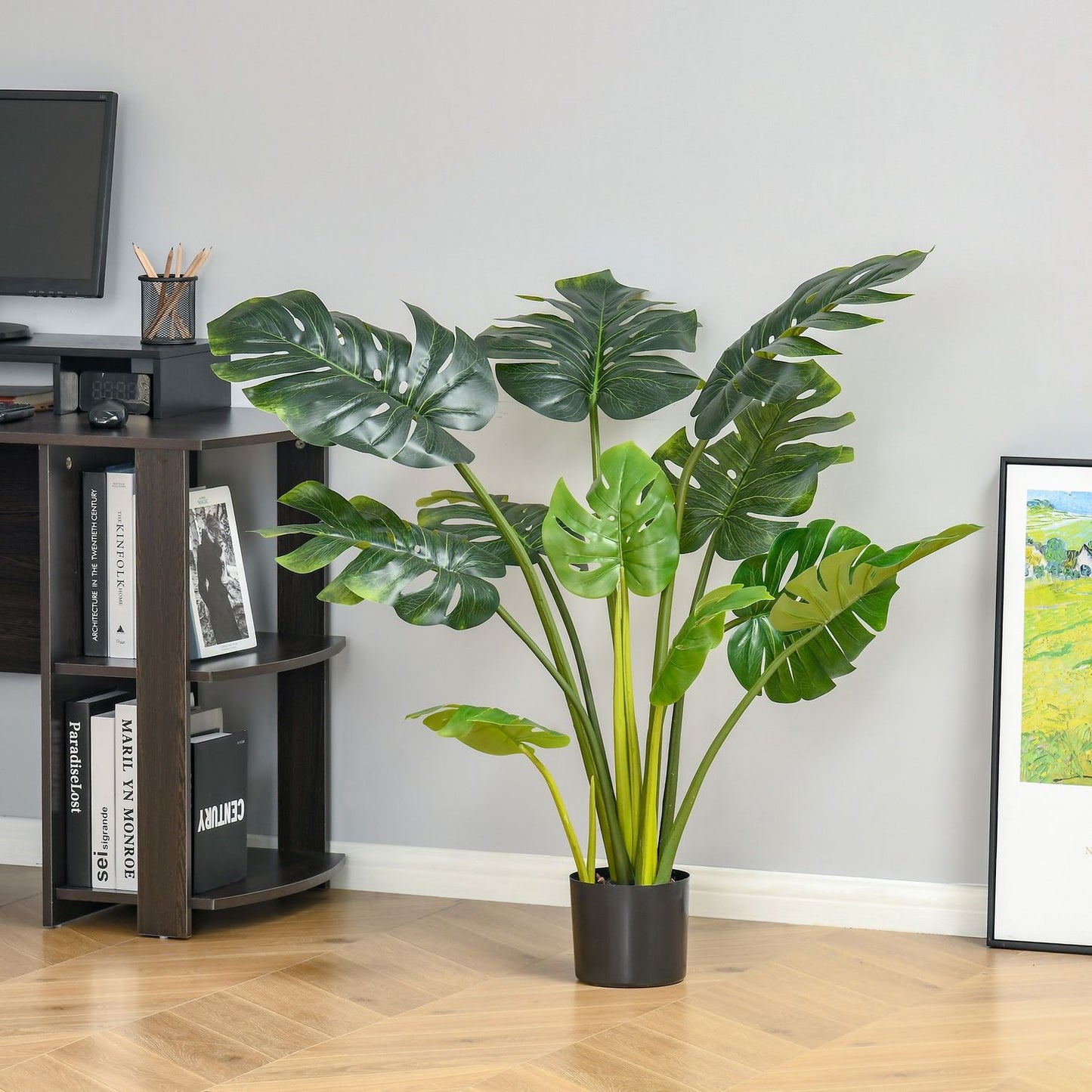 Artificial plant, 110 Cm - Easy-care indoor/outdoor pot