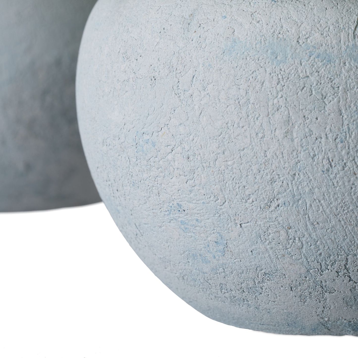 Artificial Plants Set of 3 in Grey Concrete Pots
