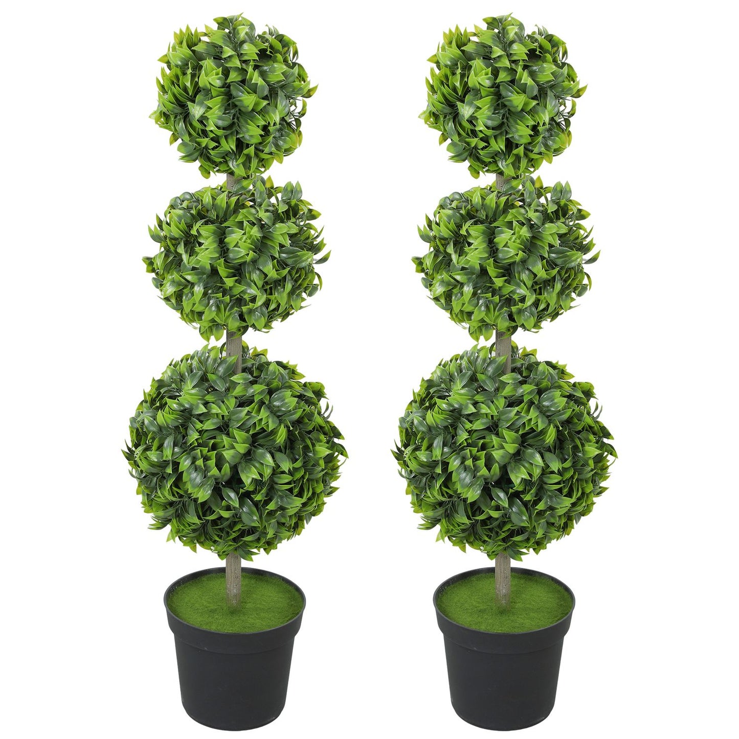 Artificial Potted Plants, UV-Resistant, 100 cm Tall