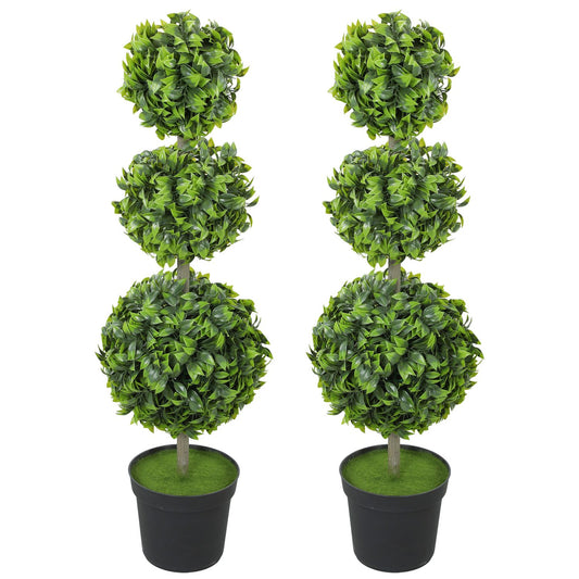 Artificial Potted Plants, UV-Resistant, 100 cm Tall