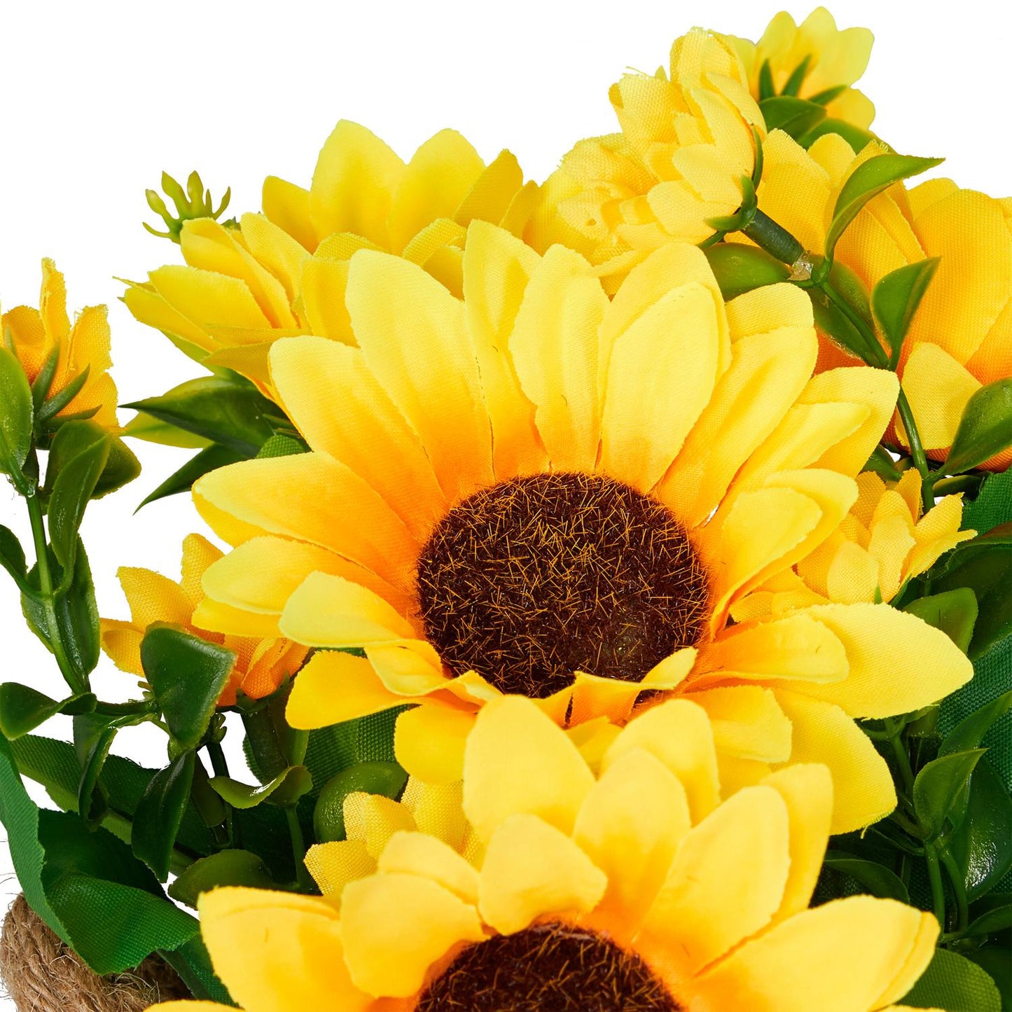 Artificial Sunflowers Set of 3 – Decorative Pots