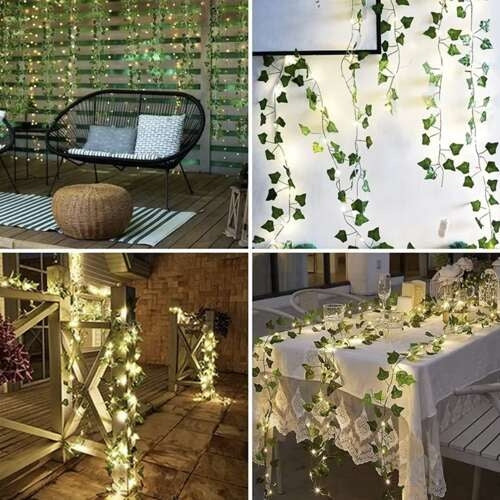 Artificial ivy + LED Gardlov 24538