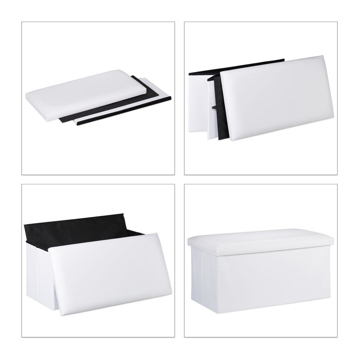 Artificial leather bench