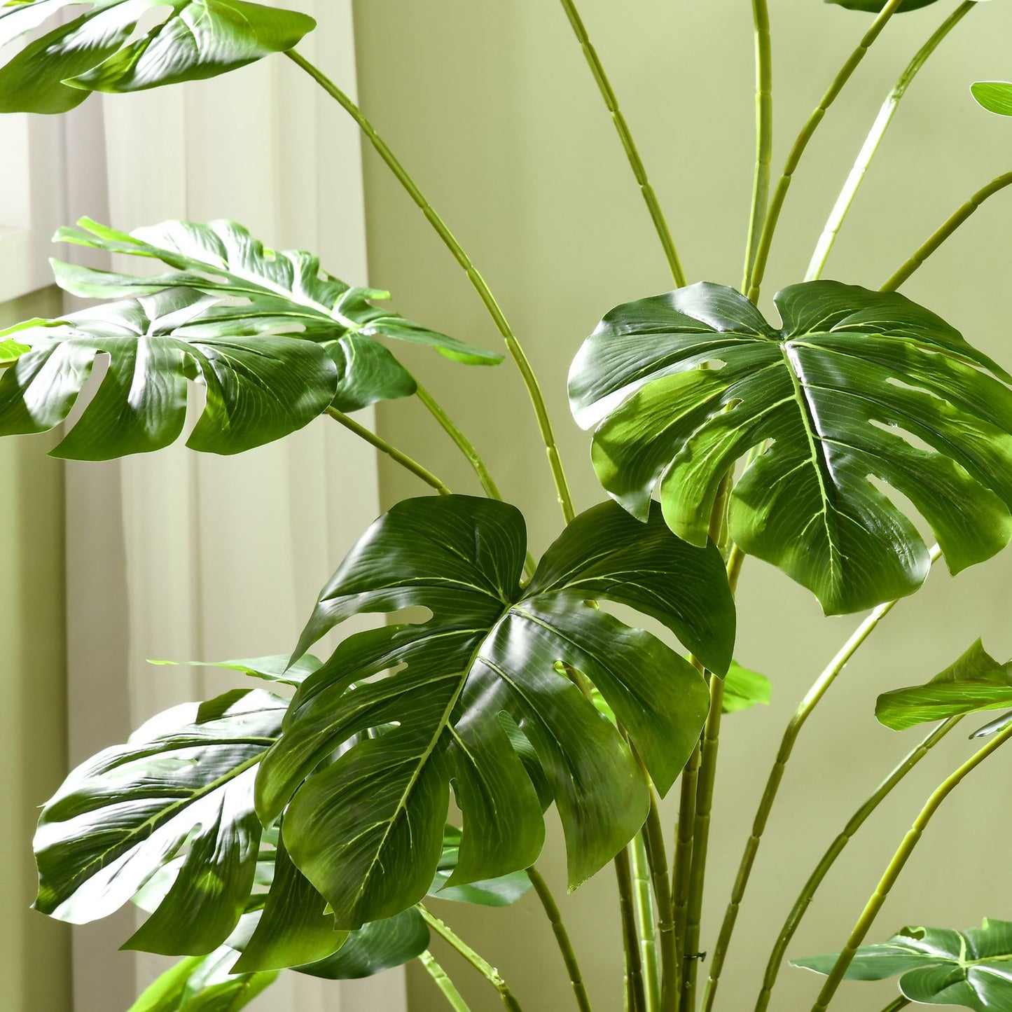 Artificial Monstera Deliciosa, 180 cm, indoor plant decor