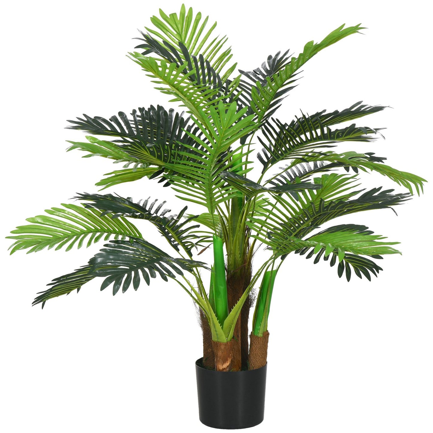 Artificial palm tree, 100 cm with 27 branches, indoor/outdoor decoration
