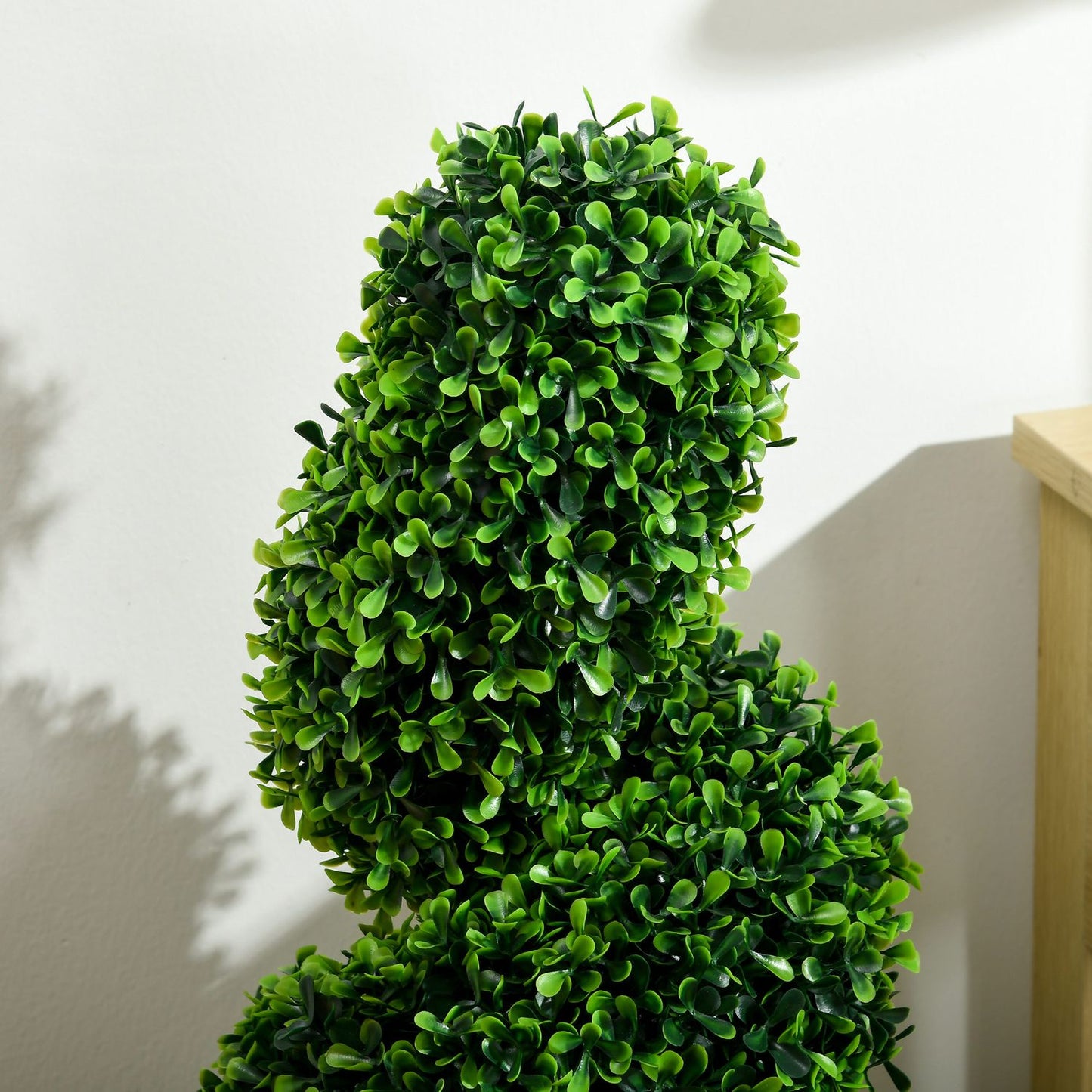 Artificial boxwood plant set, UV resistant, 90 cm