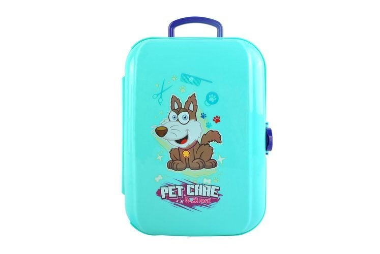 A set for bathing a dog - a toy