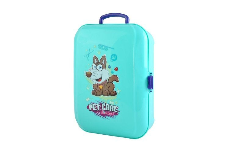 A set for bathing a dog - a toy