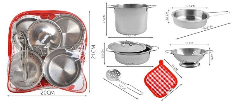 A set of pots for children ZG9438