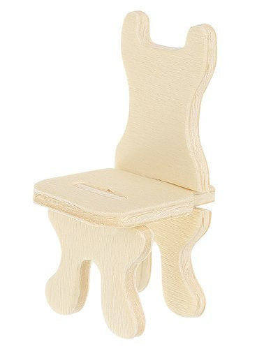 A set of wooden furniture for dolls 34 pcs.