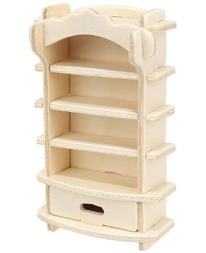 A set of wooden furniture for dolls 34 pcs.