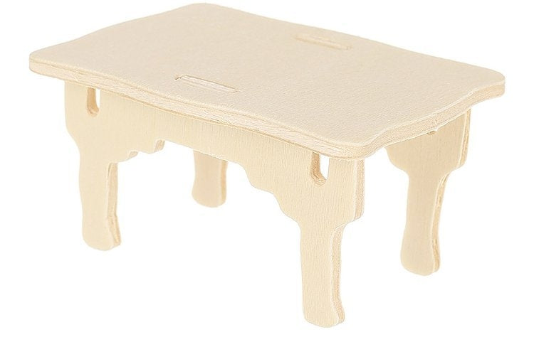 A set of wooden furniture for dolls 34 pcs.