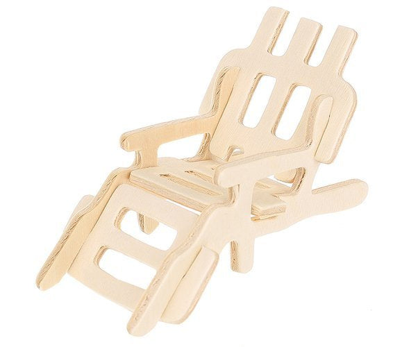 A set of wooden furniture for dolls 34 pcs.