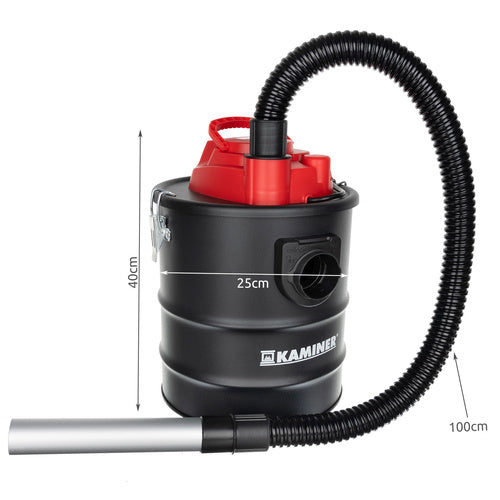 Ash Vacuum Cleaner, 15L, 1200W, HEPA Filter, Blower Function