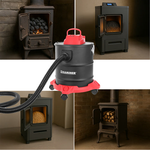 Ash Vacuum Cleaner, 20L, Heat-Resistant, 1600W