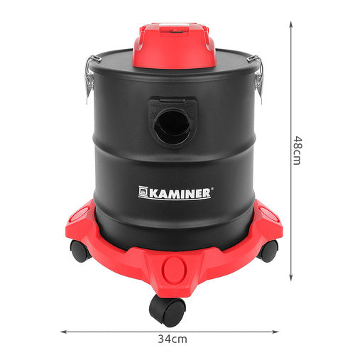 Ash Vacuum Cleaner, 20L, Heat-Resistant, 1600W