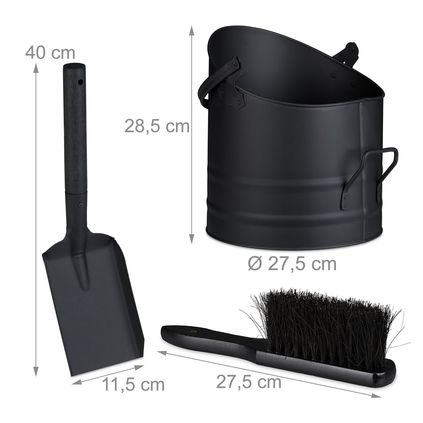 Ashtray with accessories 9.5 l