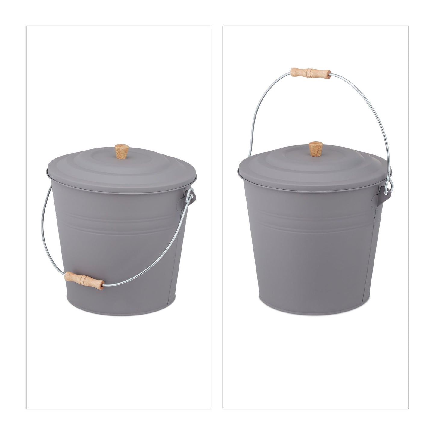 Ashtray with lid 12 l