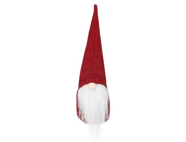 A standing red gnome