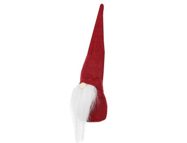 A standing red gnome