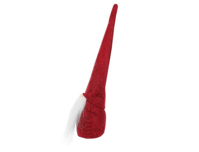 A standing red gnome