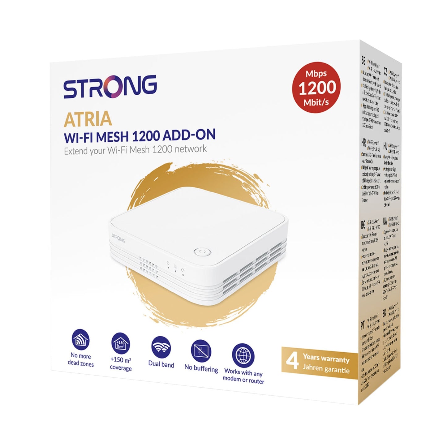 Atria WiFi Mesh 1200 add-on 2.4+5GHz 1-pack