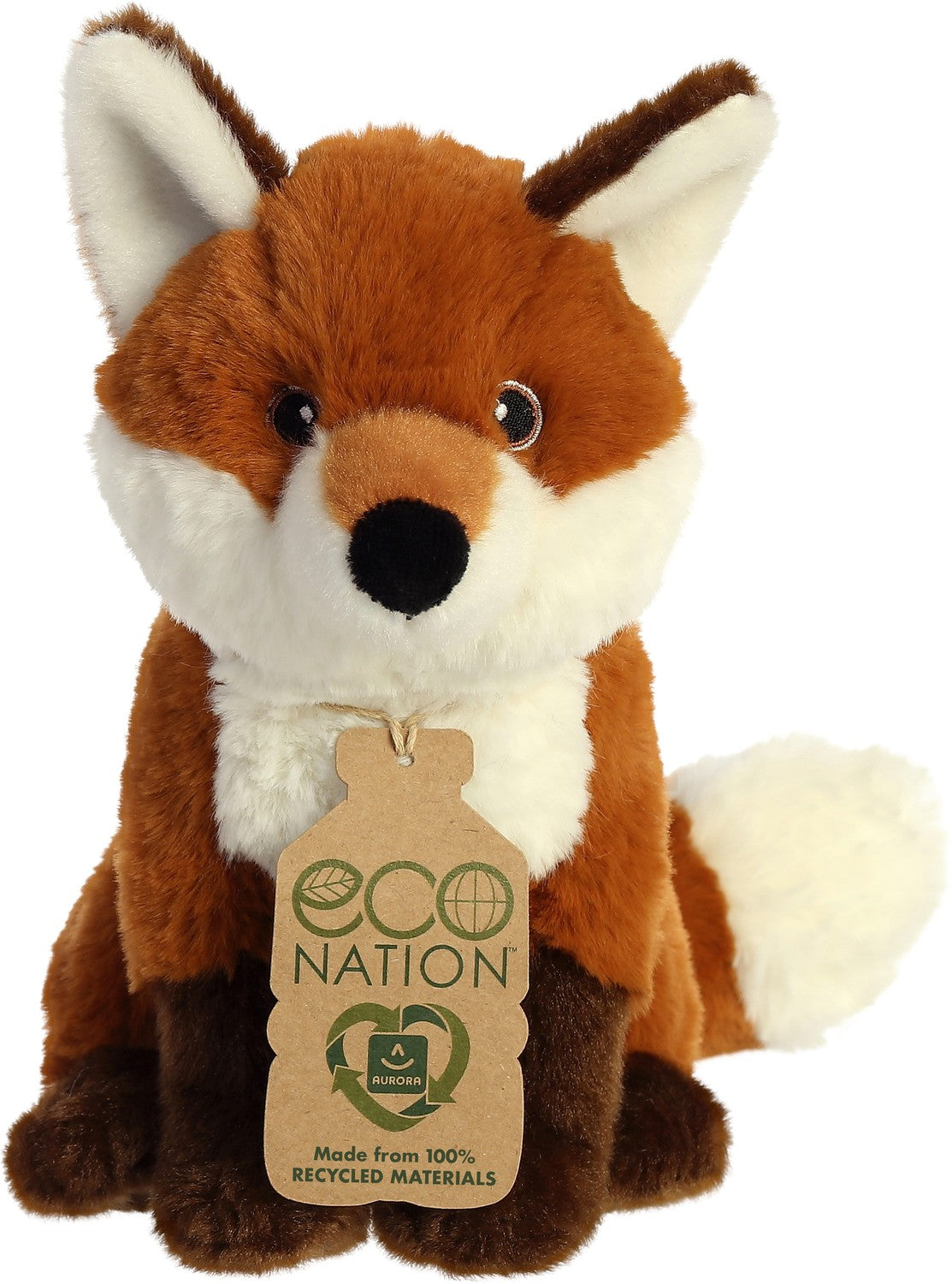 Aurora Eco Nation Plush Fox, 19 Cm