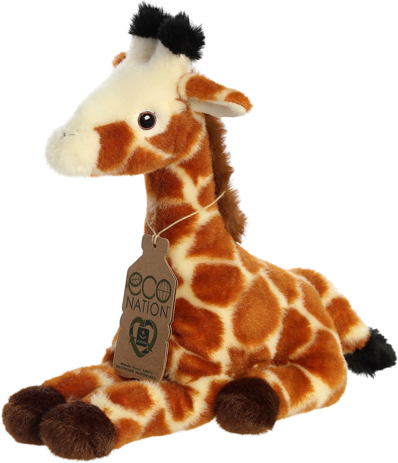 Aurora Eco Nation Plush Giraffe, 24 Cm