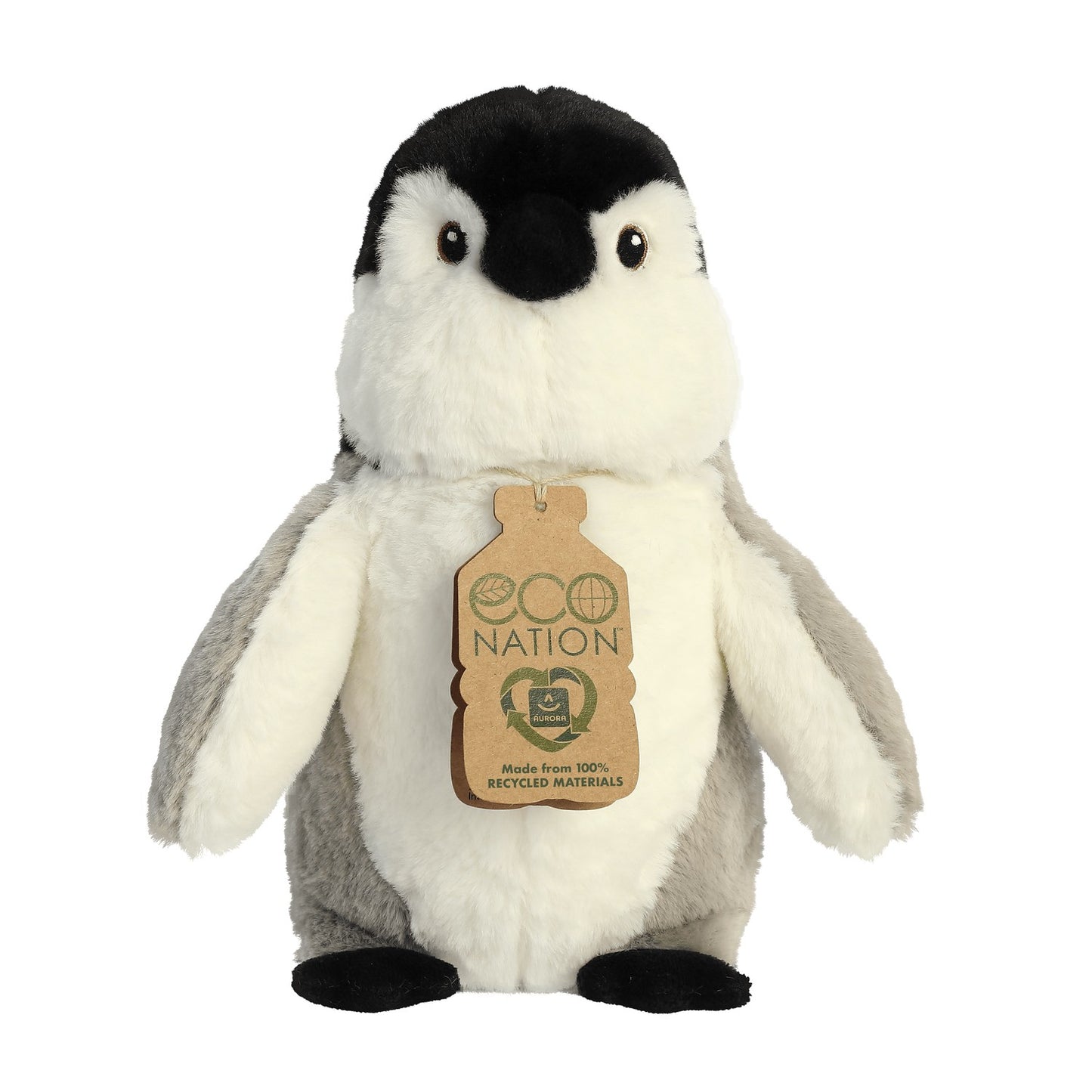 Aurora Eco Nation Plush Penguin, 24 Cm