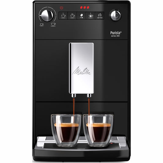 Automatic Coffee Machine, Slim Design, Quiet Grinder
