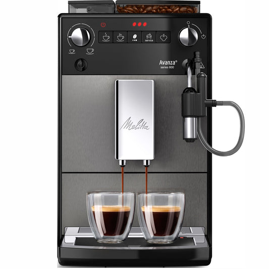 Automatic Coffee Machine with Quiet Grinder, Large Tank