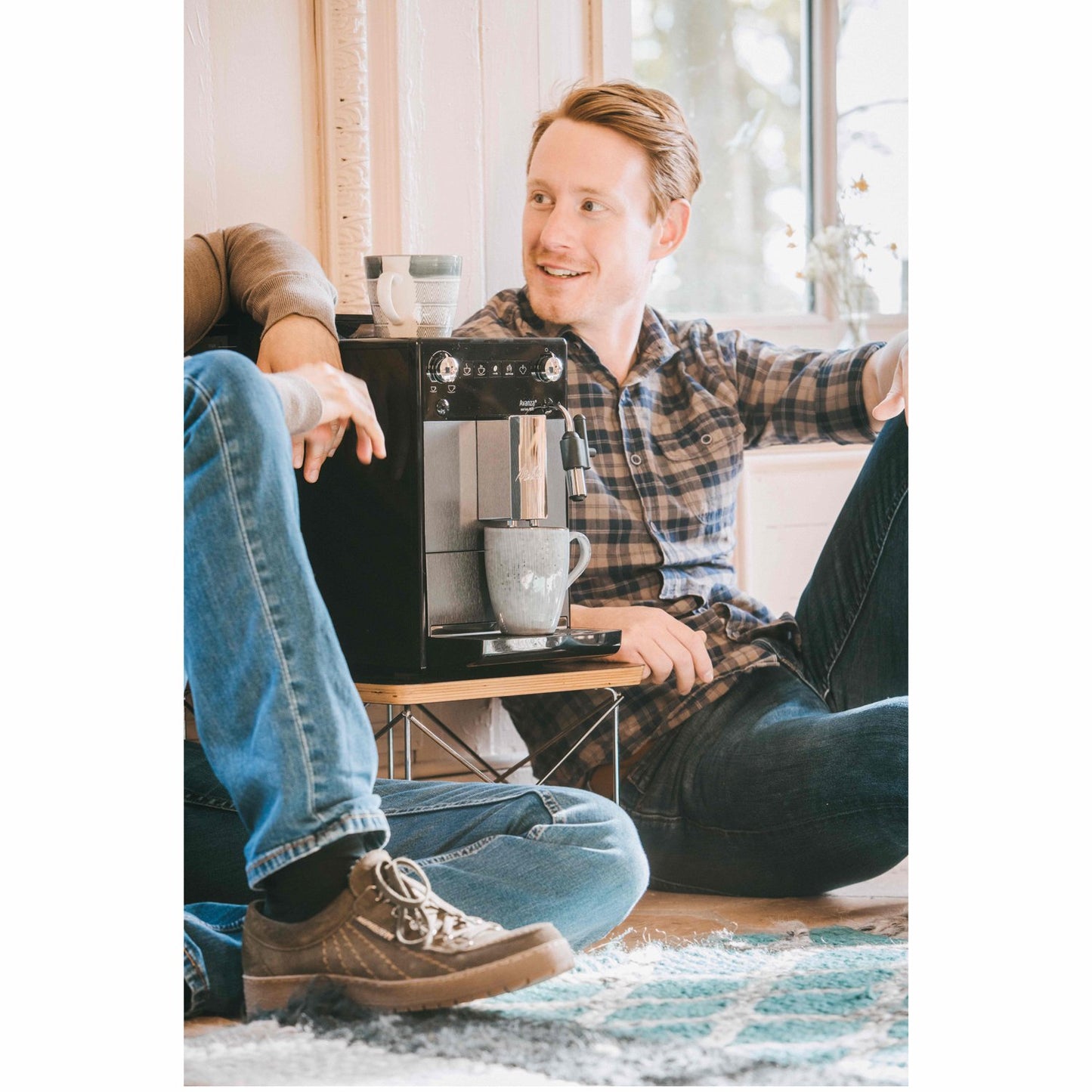 Automatic Coffee Machine with Quiet Grinder, Large Tank
